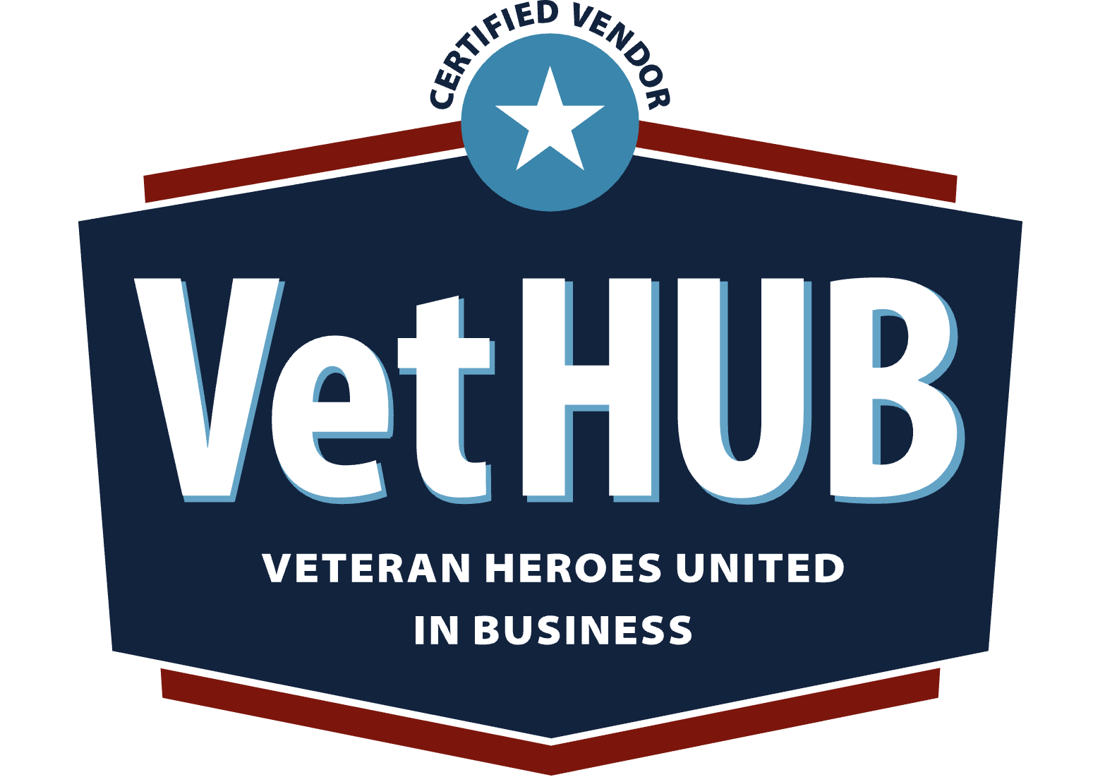 Texas VetHUB Certified Vendor - Veteran Heroes United in Business